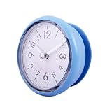 Waterproof Bathroom Suction Clock