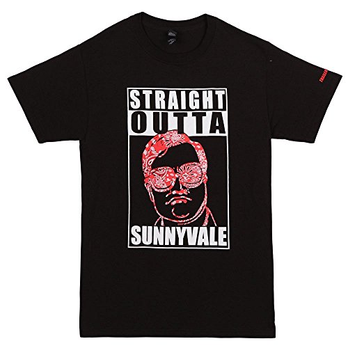 Trailer Park Boys Straight Outta Sunnyvale Bubbles T-shirt - Black (X-Large)