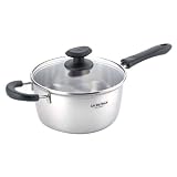 LB-129　落合 務　IH200V対応フタ付ソースパン20cm