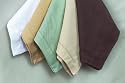 Hemstitch Dinner Napkins White 1 Dozen