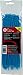 GE 12887 18-Pound Plastic Cable Ties, 8-Inch, Bright Blue, 100-Pack