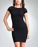 Open Stitch Cutout Mini Dress BLACK (M/L) 418j Ej9gGL. SL160 Open Stitch Cutout Mini Dress BLACK (M/L)