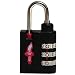 Safe Skies 3 Dial Midnight Black Aero TSA Recognized Lock