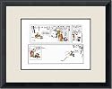 CALVIN & HOBBES ART - LAST CALVIN & HOBBES