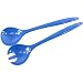 Le Cadeaux Triple Weight Melamine Salad Utensils Set, Blue