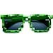 8-Bit Pixel Retro Novelty Gamer Geek Sunglasses Adult Size