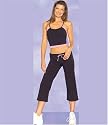 Womens Cotton Yoga Capri