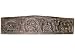 India Hand Carved Kamasutra Wooden Wall Panel / Headboard India Furniture 72 Inch