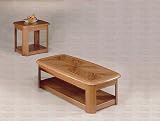 418j49khh8L. SL160  3pcs Oak Finish Lift Top Function Living Room Coffee Table Set