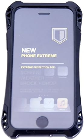 PhoneProof Touch ID Shockproof Dirtproof Snowproof Triple Layer Kick-Stand Armor Case Cover For iPhone 6 (Black)