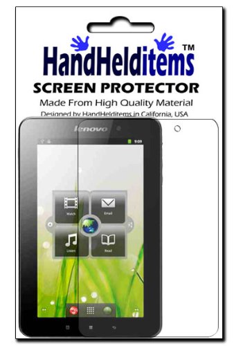 HHI Lenovo IdeaPad Tablet A1 Crystal Clear Screen Protector (Package include a HandHelditems Sketch Stylus Pen)