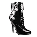 6 Inch Sexy Ankle Boot With Interchangeable Ankle Black Patent