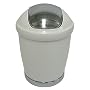 InterDesign Swing-Top Wastebasket - White