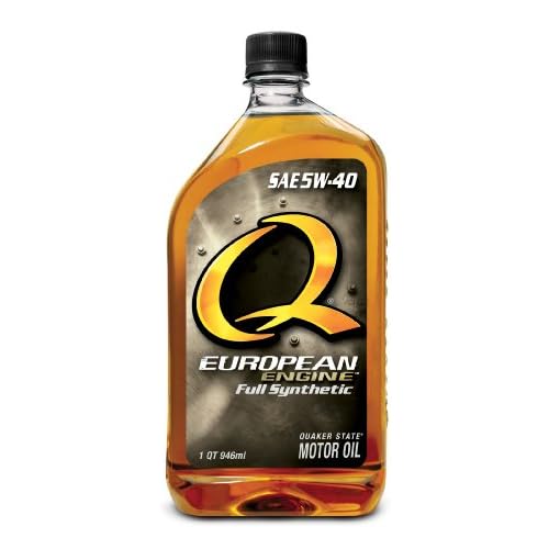 Quaker State Q European Full Synthetic 5W40 Motor Oil 1 Quart Bottle