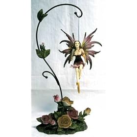 Hanging Rose Fairy with Stand