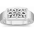 14K White Gold Fashion Ring