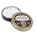 Pirates aren't interested in fresh breath, so you won't find any fancy peppermint or spearmint in these Pirate Mints. You might, however, detect the unique flavor that every pirate craves - grog! Shove a handful in your mouth and chew them while shouting orders to your crew! Grog flavor tastes like the pirate drink which is a mixture of rum and water, often flavored with lemon, sugar, and spices and sometimes served hot. Each 2-1/4" round tin contains one hundred mints. You will receive two tins!