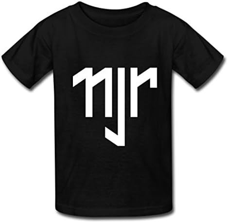 Vinne Neymar JR Kid's Supersoft Tee Casual Sport T-shirt Black XS