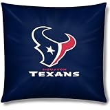 Houston Texans Throw Bed Pillow