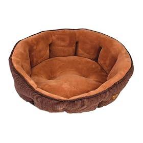 Dog Bed, Dog Cosy Bed - [4 Colours] - X-Large 32" x 24" x 11", Machine Washable, Divani Mocha