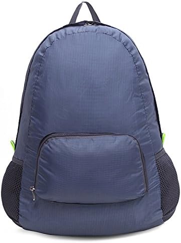 Golden Eye Ultra Lightweight Packable Grey Backpack Hiking Daypack ,Handy Foldable Camping Outdoor Backpack