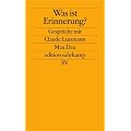Was ist Erinnerung?: Gespr�che mit Claude Lanzmann (edition suhrkamp)