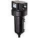 Parker 07F Standard Series Compressed Air Filter, Removes Particulate, Metal Bowl with Sight Gauge, NPT