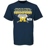 Michigan Wolverines 2008 Big Ten Conference Baseball Tournament Champions Navy Blue T-shirt