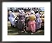 Garifuna Festival, Garifuna Settlement Day, Dangriga, Stann Creek, Belize, Central America Collections Framed Art Poster Print by Bruno Morandi, 22x18
