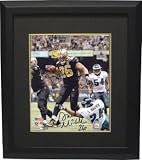 Deuce McAllister Autographed/Hand Signed New Orleans Saints 8x10 Photo Custom Framed