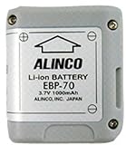 アルインコ　リチウムイオンバッテリーパック　３．７Ｖ　１０００ｍＡｈ　3365514 EBP70