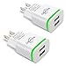 WITPRO Dual USB Port 2.1A 5V Wall Charger Power Adapter Plug for Select Models