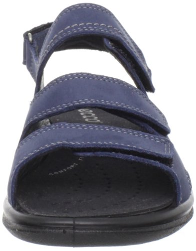 ECCO Shoes Women's Breeze Triple Velcro Marine Wedges 21100302038 8 UK, 42 EU