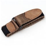 Voguestrap TX046801 Allstrap 16-20mm Brown Adjustable-Length Fits Fast-Wrap Expedition Watchband