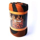 Harley Davidson Fleece Blanket - Vertical Flames