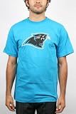 Carolina Panthers - Mens Logo Premier T-Shirt In Process Blue, Size: Small, Color: Process Blue