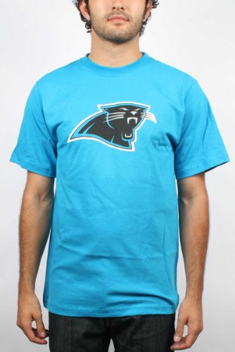 Carolina Panthers - Mens Logo Premier T-Shirt In Process Blue, Size: Medium, Color: Process Blue