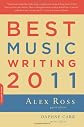 Best Music Writing 2011 (Da Capo Best Music Writing)
