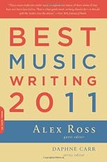 Best Music Writing 2011 (Da Capo Best Music Writing)