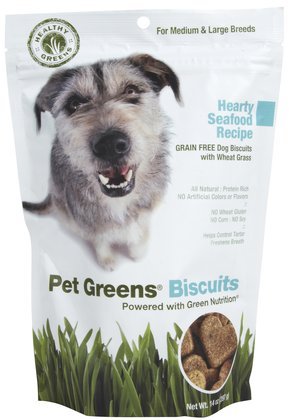 More image Bell Rock Growers Pet Greens Dog Biscuit - Hearty Seafood - 14oz (Quantity of 3)