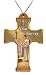 Altar Server Boy Necklace with Cord, 2 x 1.5" - MADE IN ITALY