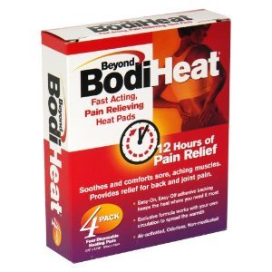 Beyond BodiHeat Disposable Heating Pads, 3.75 in X 5.125 in