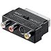 Scart Adapter 3x Cinch und S-VHS
