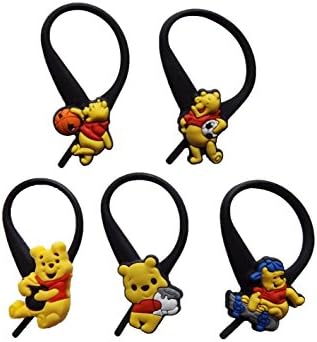 Abseco 5pcs Winnie Pooh luggage identify tag
