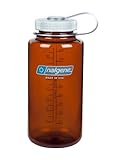 Nalgene Wide Mouth Water Bottle, 1-Quart, Rustic Orange