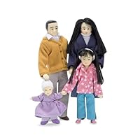 Melissa & Doug Victorian Doll Family - Asian
