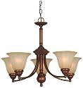 Hardware House 543645 Madrid 25-Inch by 20-Inch Chandelier Antique Bronze