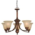 Hardware House 543645 Madrid 25-by-20-Inch Chandelier, Antique Bronze