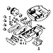 Hayward Pool Vac (Plus, Ultra & Navigator) Concrete, Desert and Vinyl Models Parts Kits Concrete Model propulsion/conversion kit