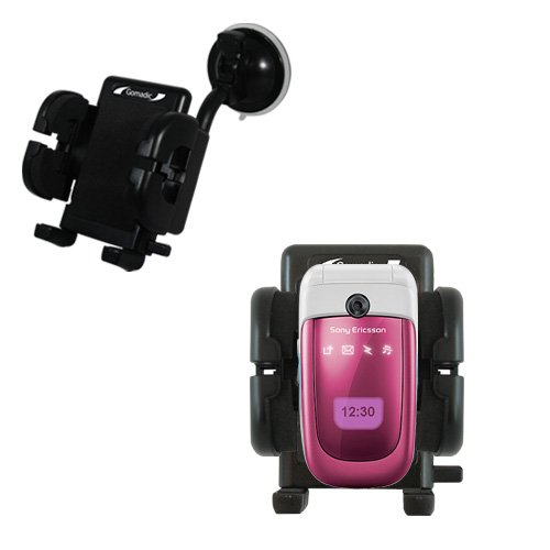 Sony Ericsson z310a Flexible Car Windshield Holder - Gomadic Brand